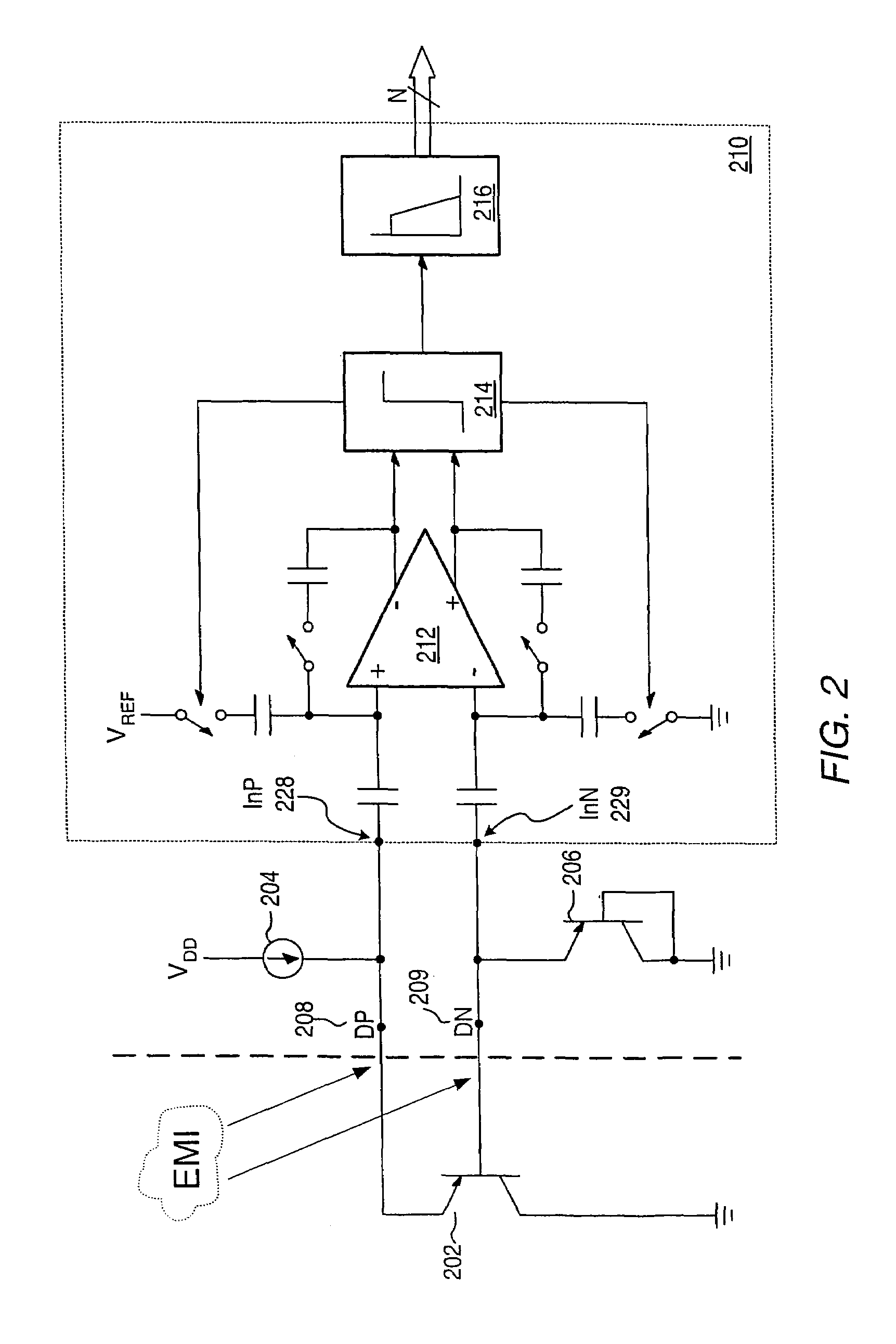 Proportional settling time adjustment for diode voltage and temperature measurements dependent on forced level current