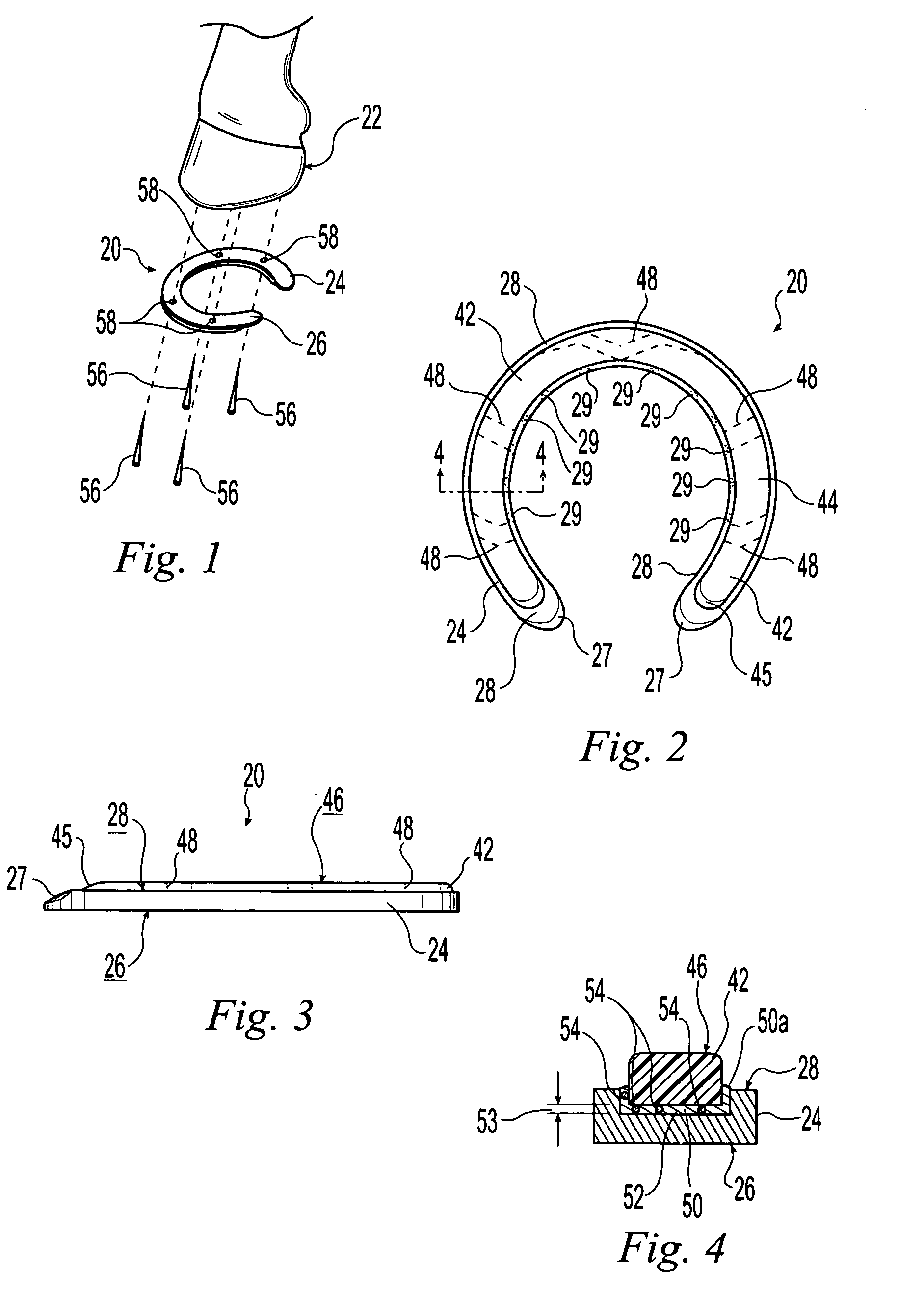 Composite horseshoe and method of manufacture