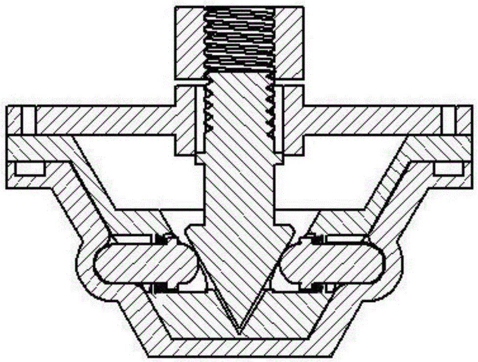 Rod pin type blind alignment space butt joint mechanism