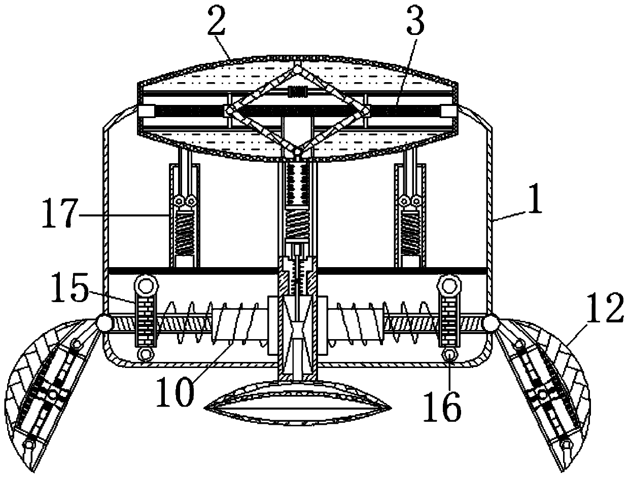 Detection equipment for self-correcting and tightening track deposits