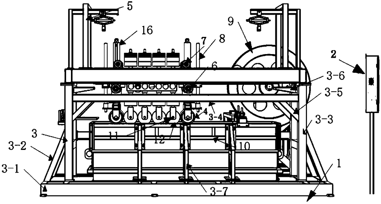 Multi-condition pavement accelerated loading teaching tester