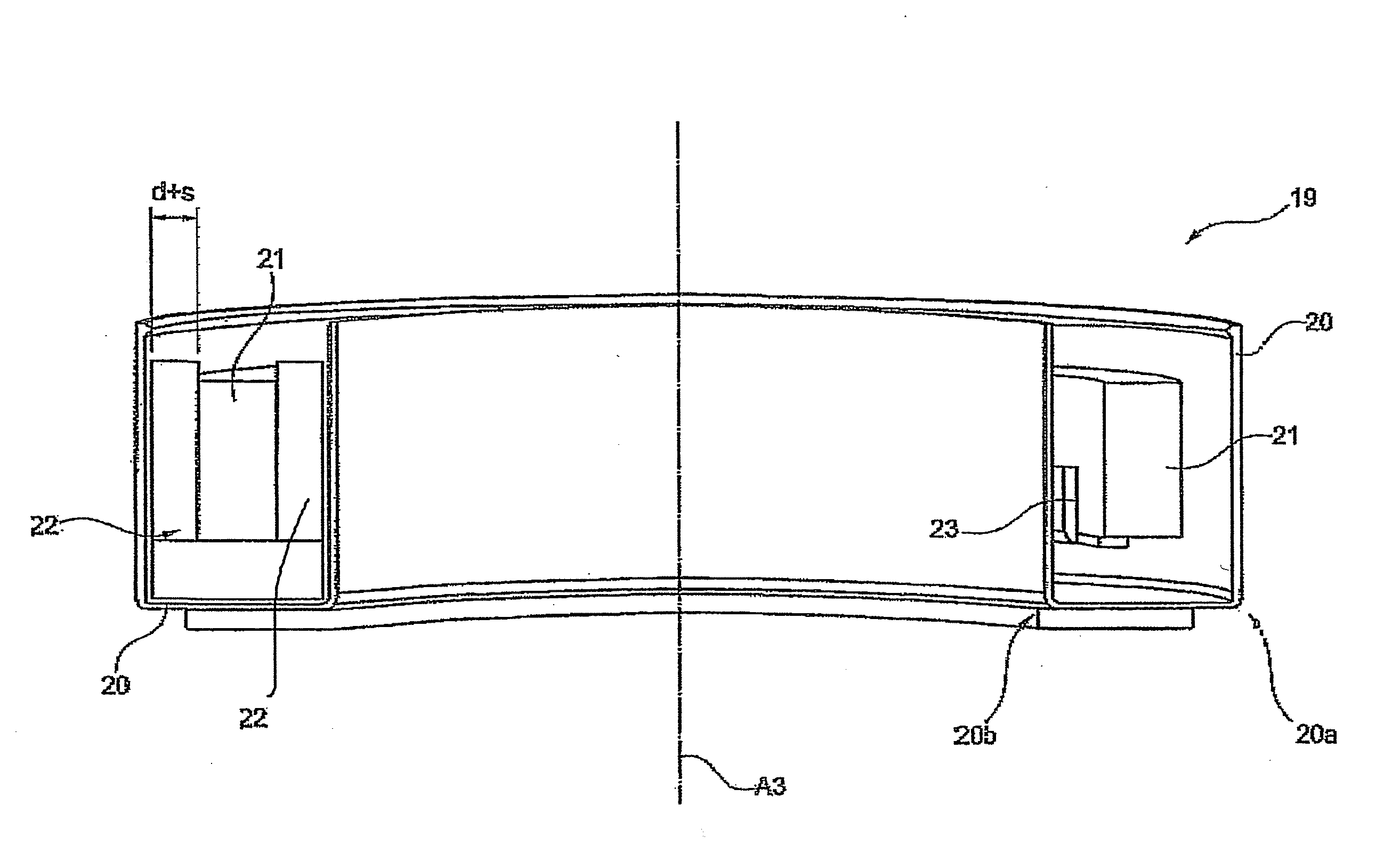 Device with an electromagnet, clutch, and method for producing an electromagnet