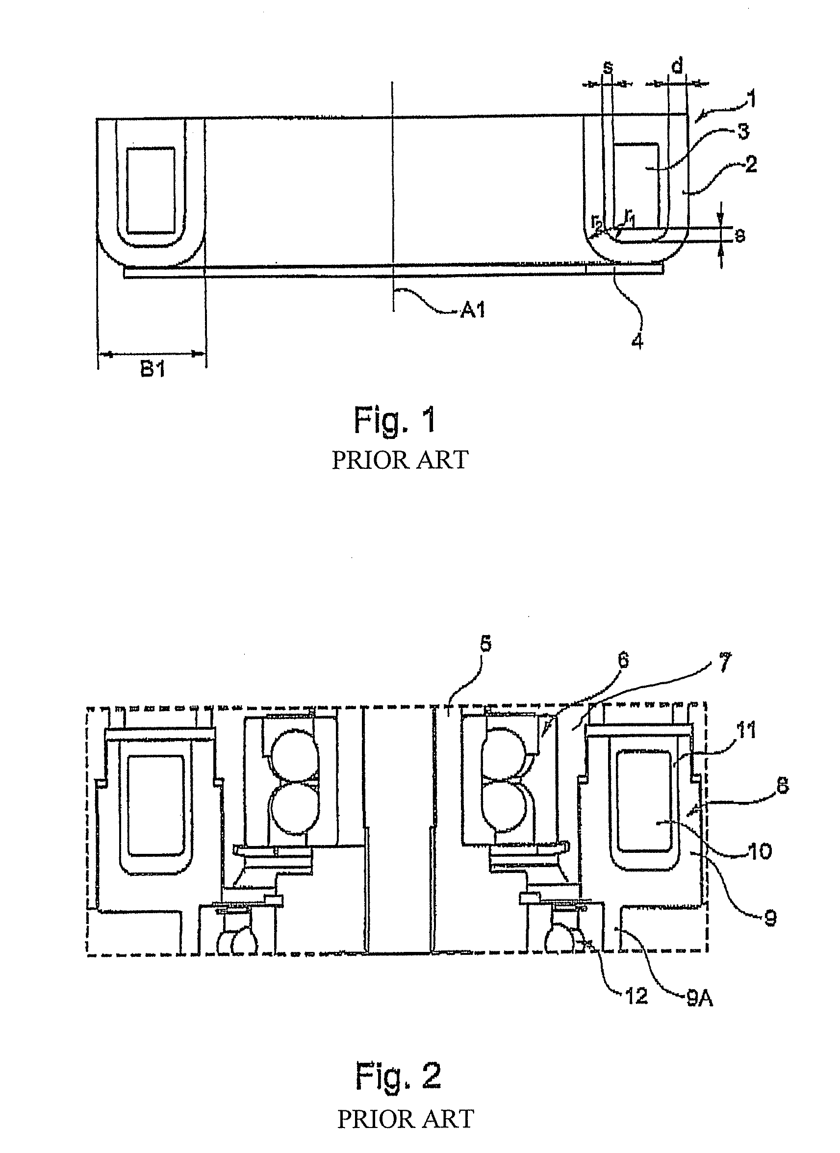 Device with an electromagnet, clutch, and method for producing an electromagnet