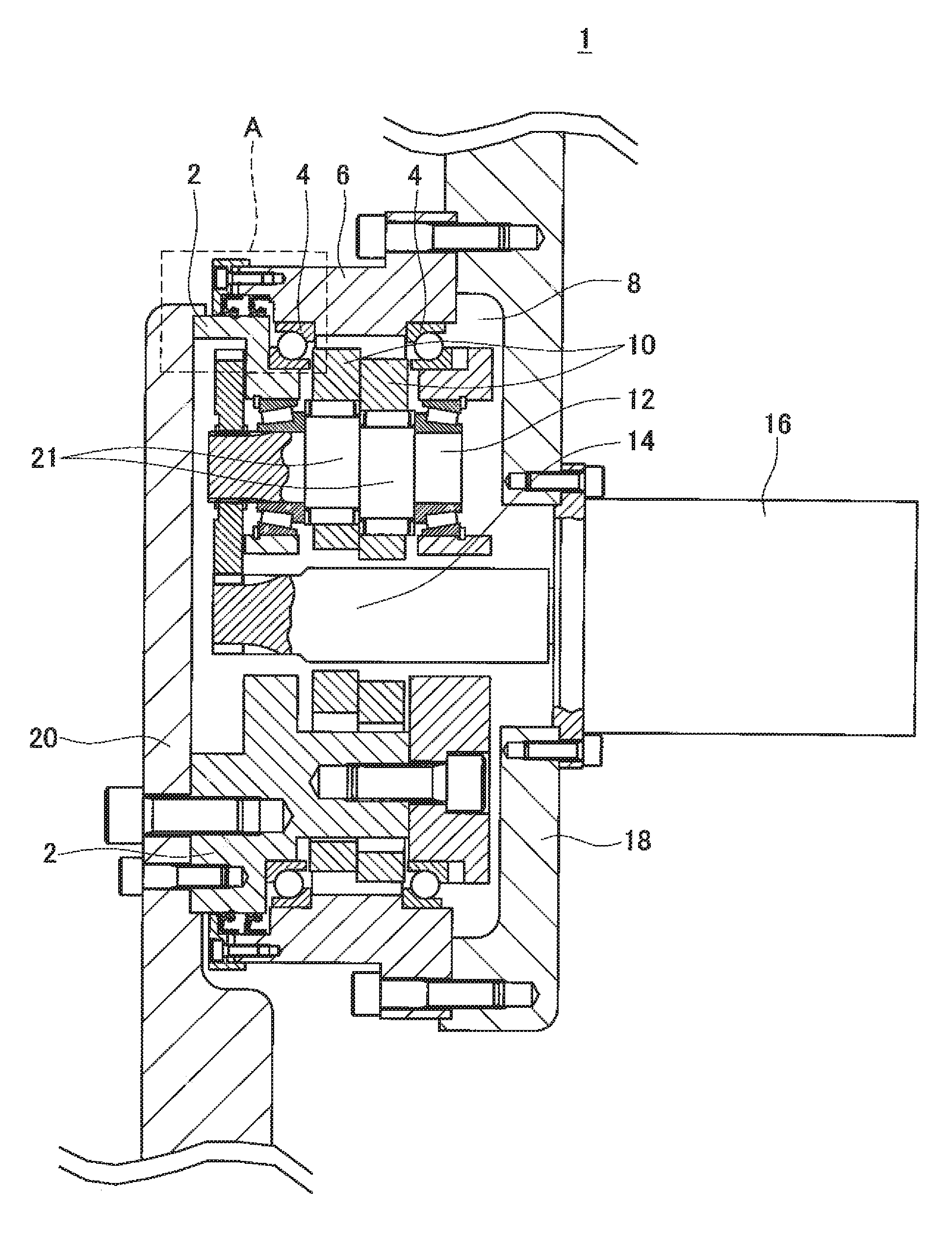 Apparatus with a seal