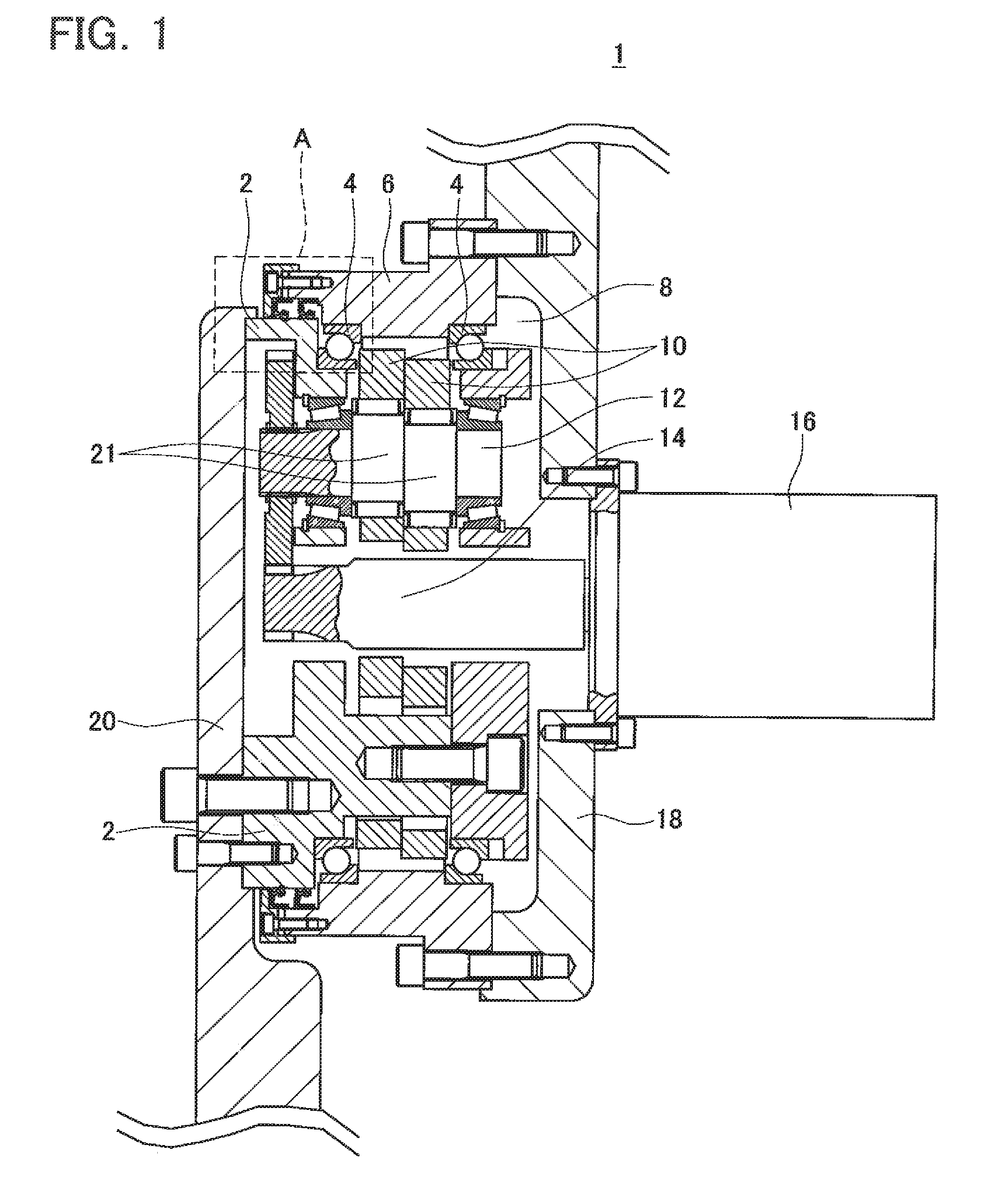 Apparatus with a seal