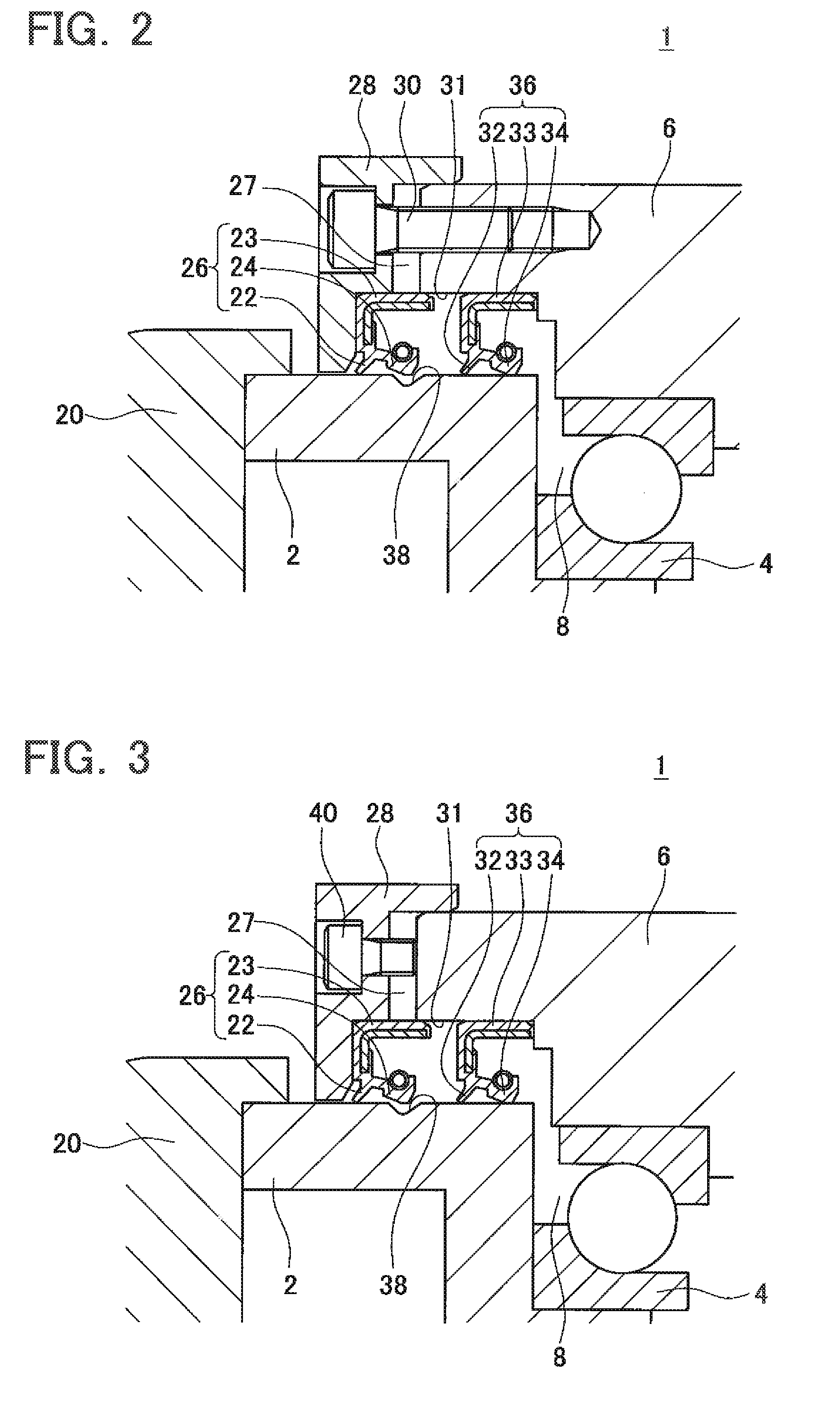 Apparatus with a seal