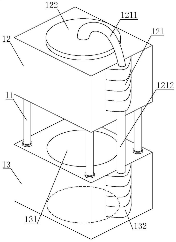 Rotary activated carbon dehydration regeneration equipment