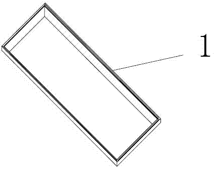 Solar battery frame