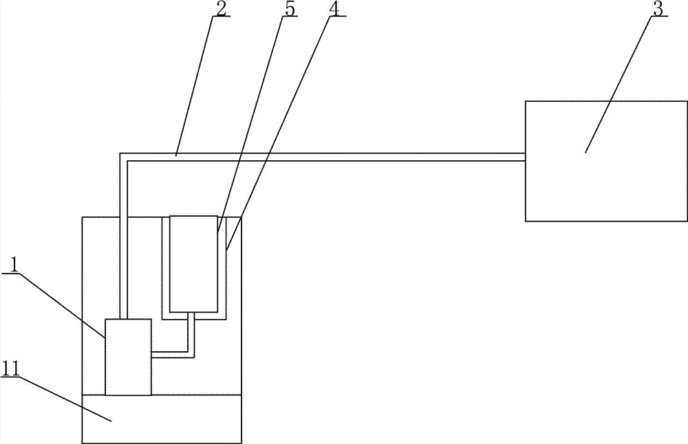 Superconducting quantum interference device (SQUID) cooling device of handheld ultra low field magnetic resonance imaging (MRI)