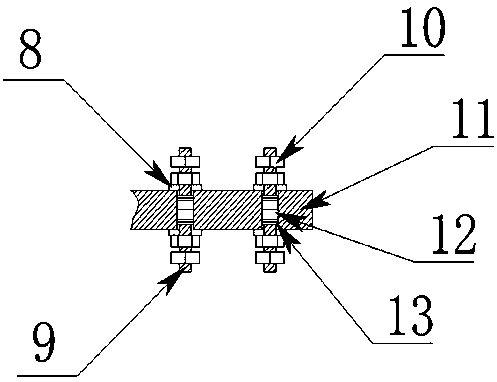 A system and method for real-time measurement of the temperature inside the formwork during directional solidification