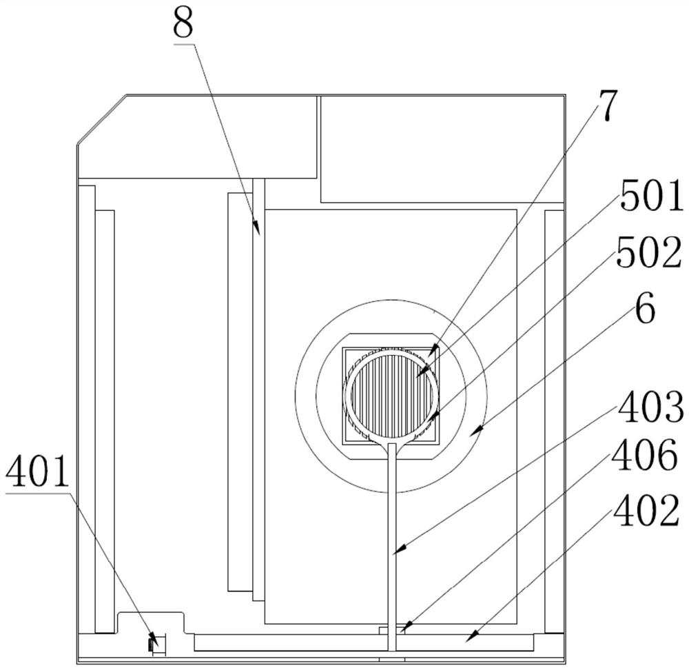 Case structure facilitating cleaning interior of computer