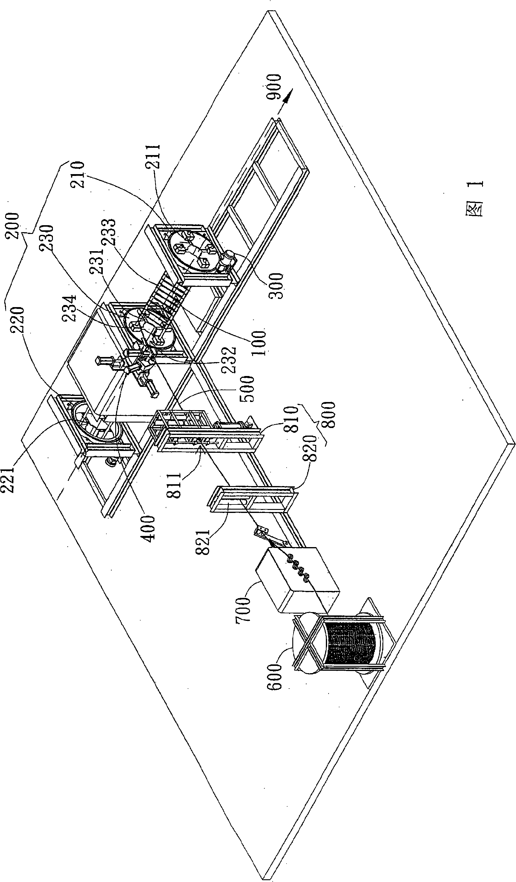 Spiral square hoop forming apparatus and its forming method