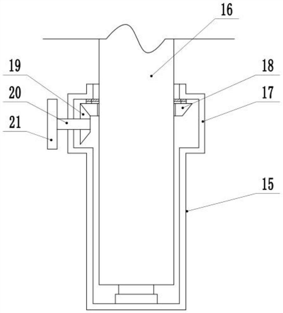 Lower limb rehabilitation exercise device for nursing in rehabilitation department