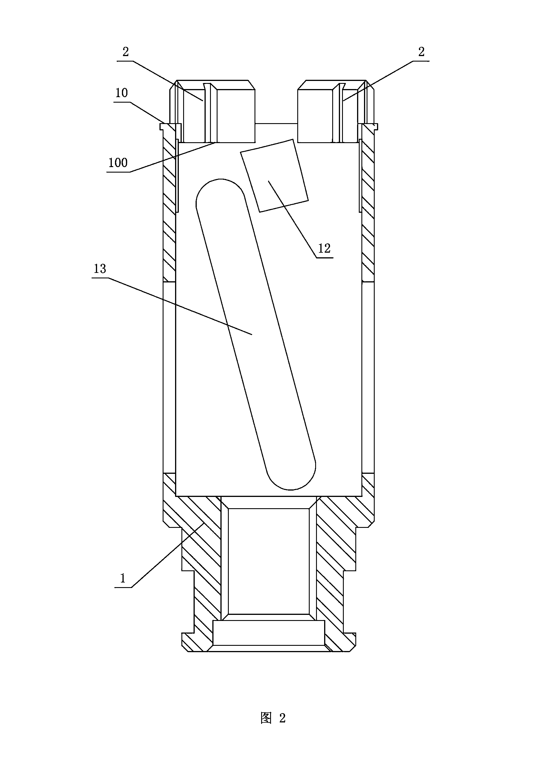 High-efficiency diamond bit