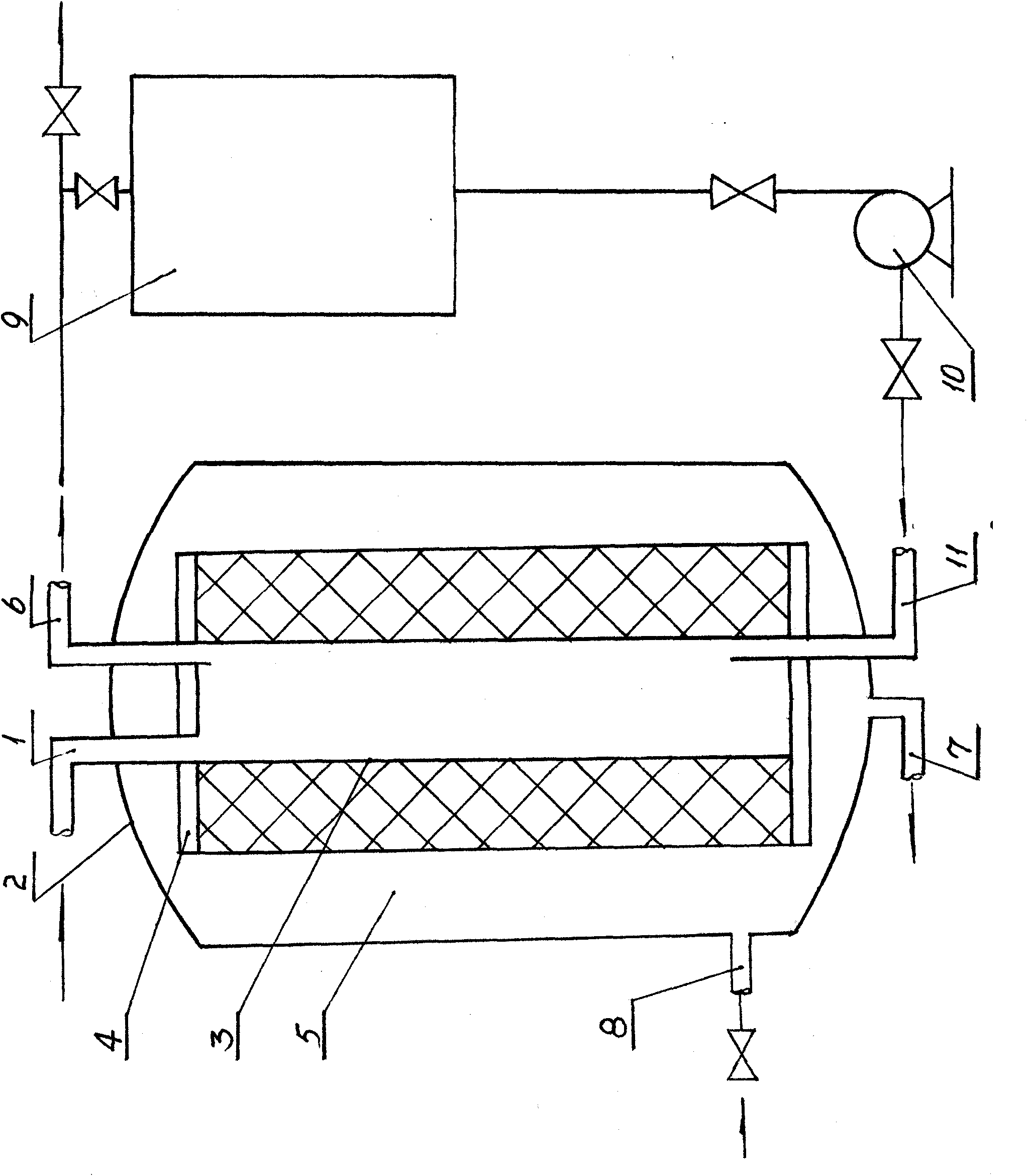 Preparation method and ultrafiltration apparatus of monosialic acid tetrahexose ganglioside GM1 preparation