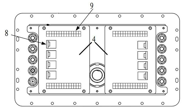 Distributed layout wave glider control system