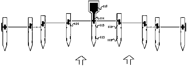 Wave energy conversion power generation device