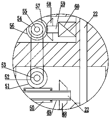 Ore mining crushing device