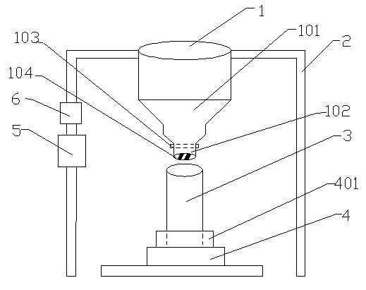 Molecular sieve filling machine