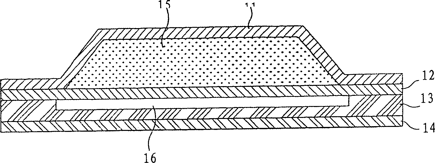 Trans-dermal composition of anti-vomiting agent and preparation containing the same