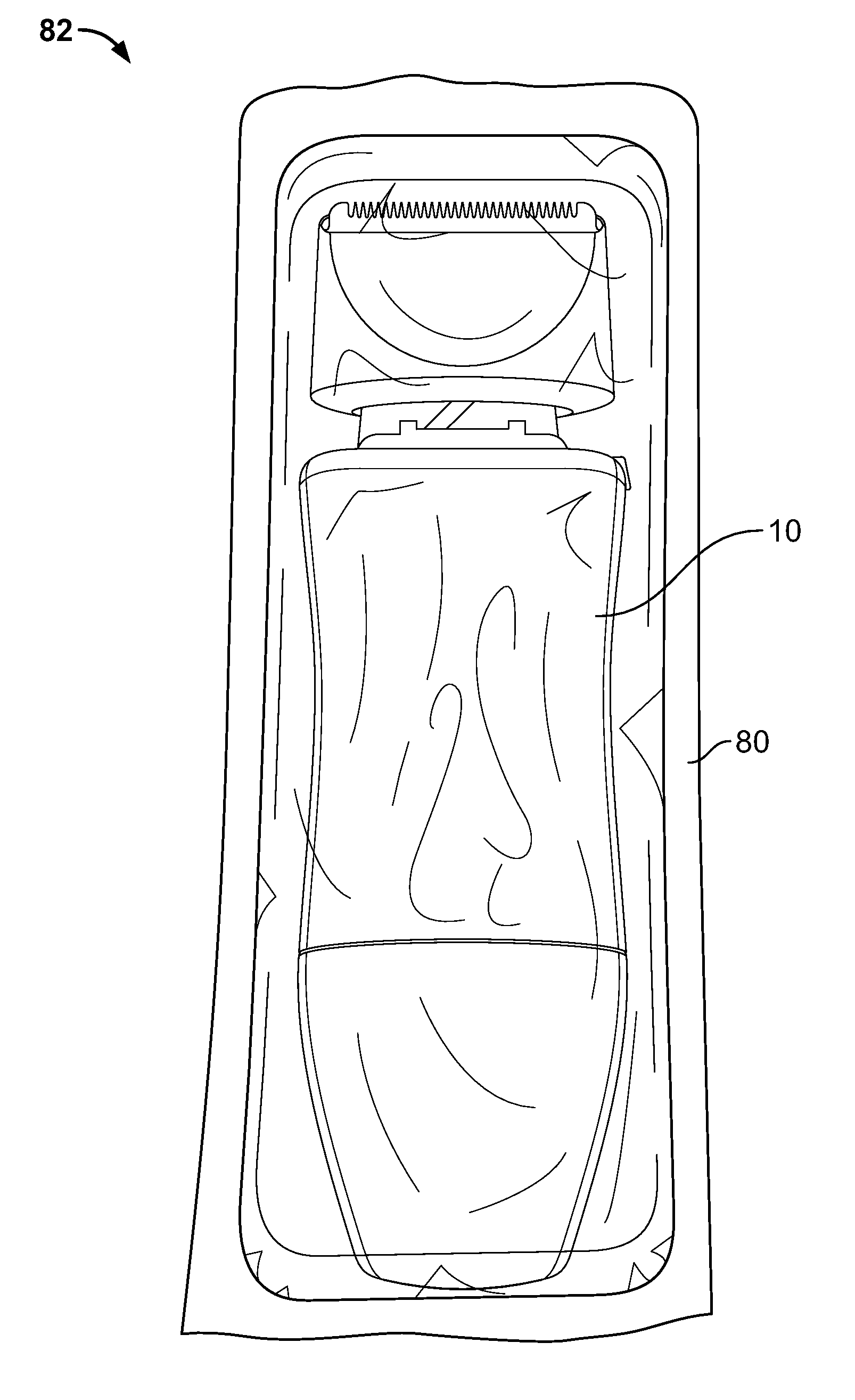 Disposable, sterile surgical clipper