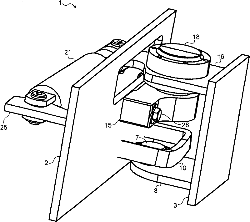 Break/pendulum steering gear