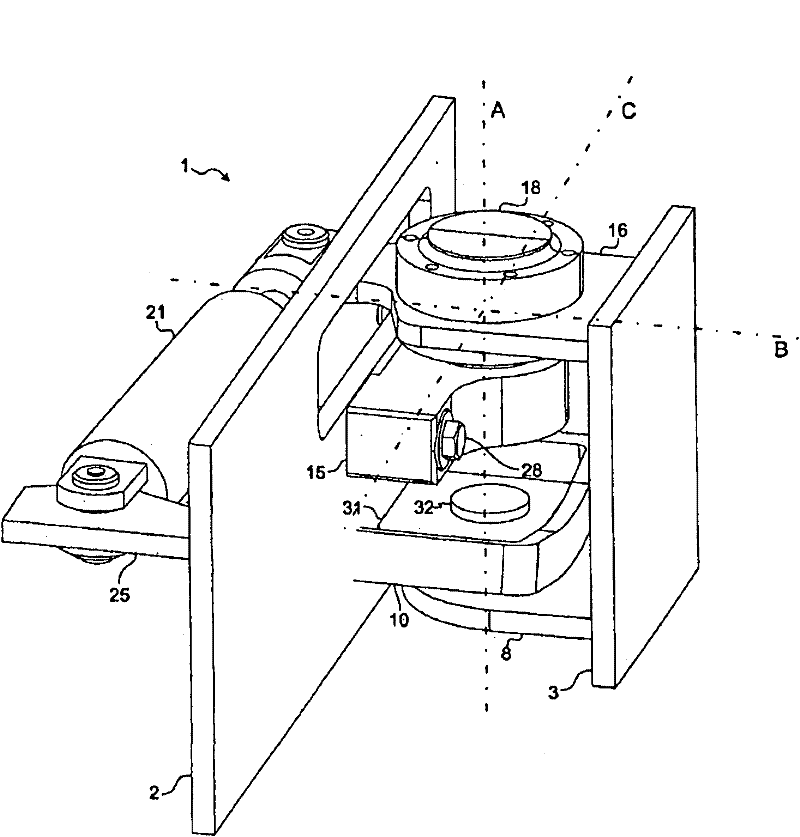 Break/pendulum steering gear