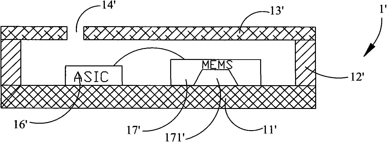 Silicon capacitance microphone