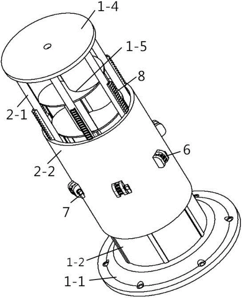 Vertical axis wind turbine with protective sleeve