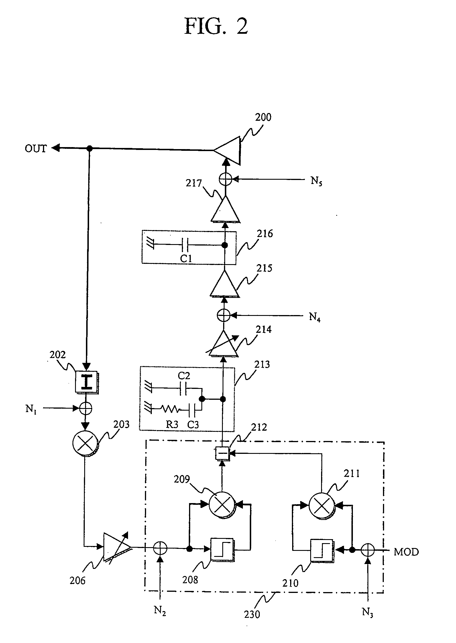 Transmitter and wireless communication apparatus using the transmitter