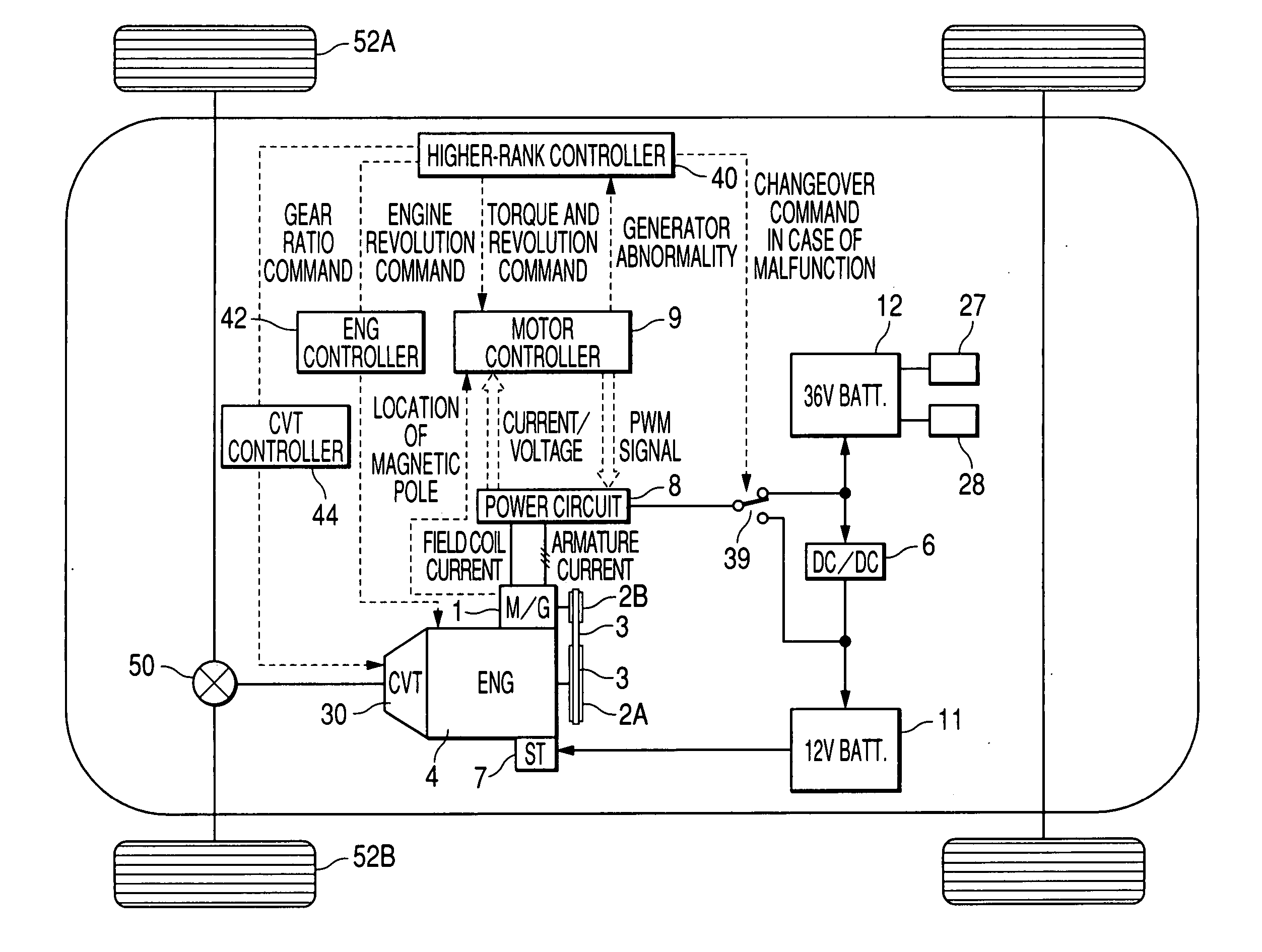 Power supply system for vehicle