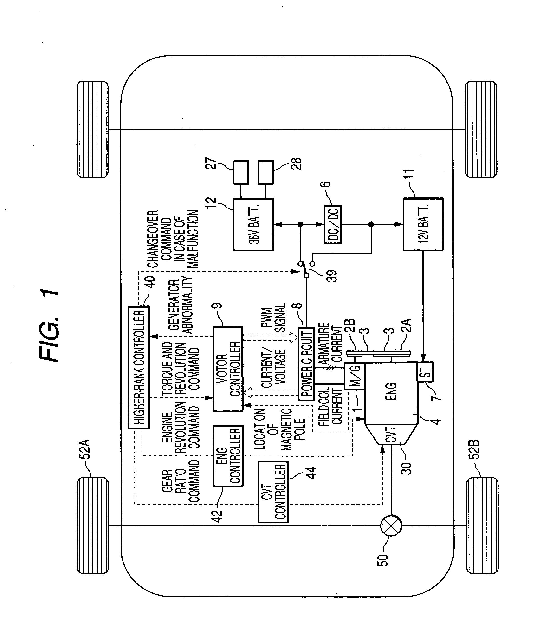 Power supply system for vehicle