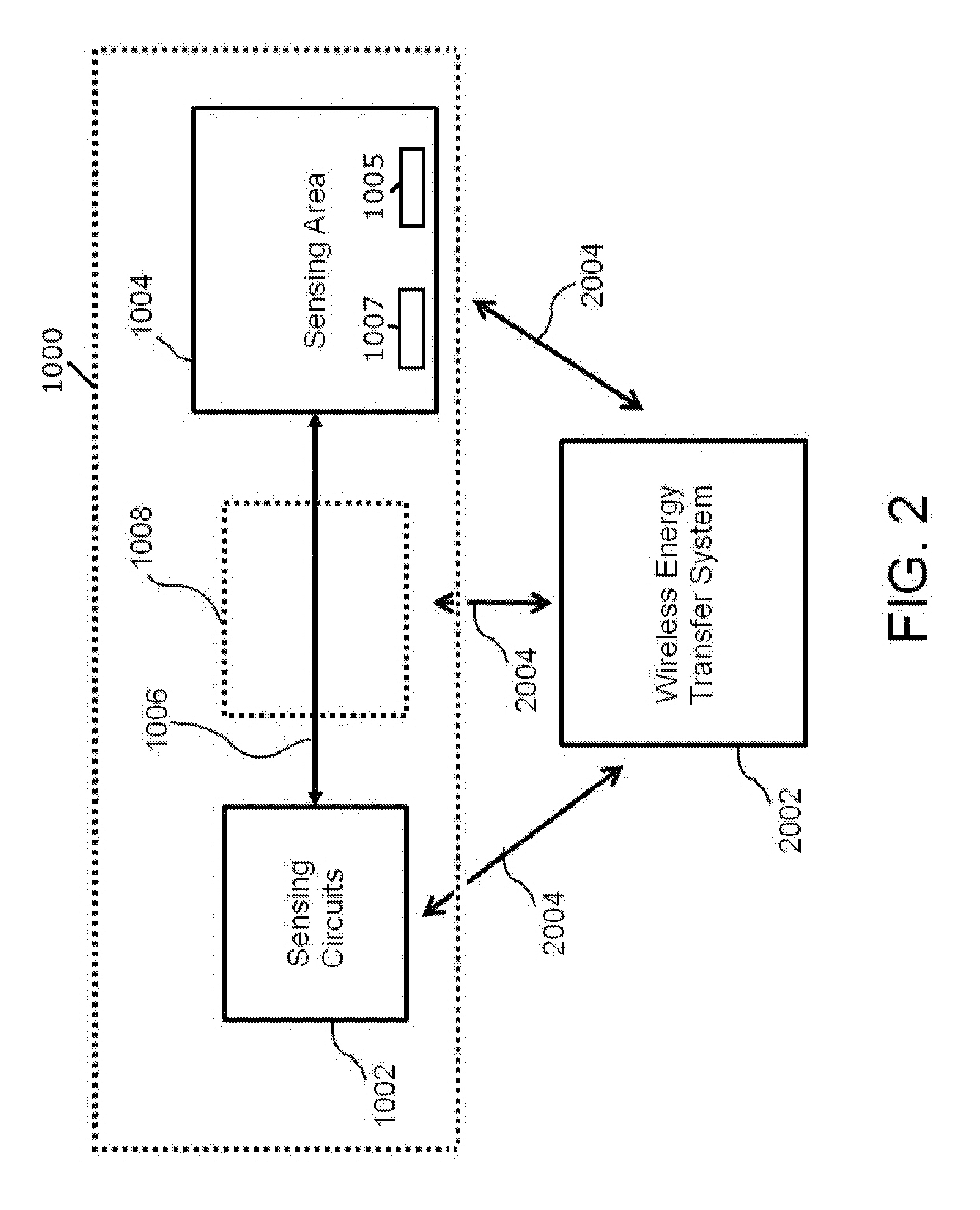 Prevention of interference between wireless power transmission systems and touch surfaces