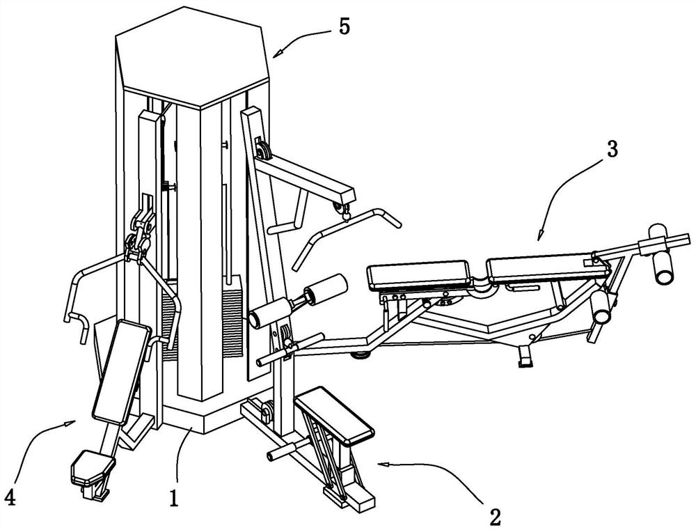 Multifunctional fitness equipment