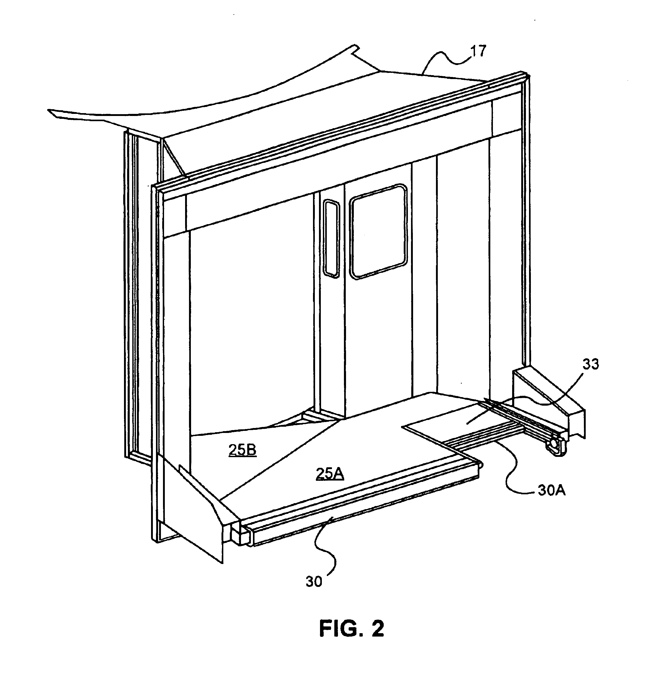 Adaptable cab floor engagement assembly for commuter and conventional jet aircraft