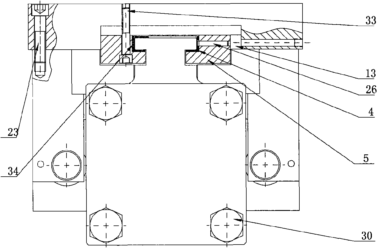 Stamping method for numerical control stamping machine tool