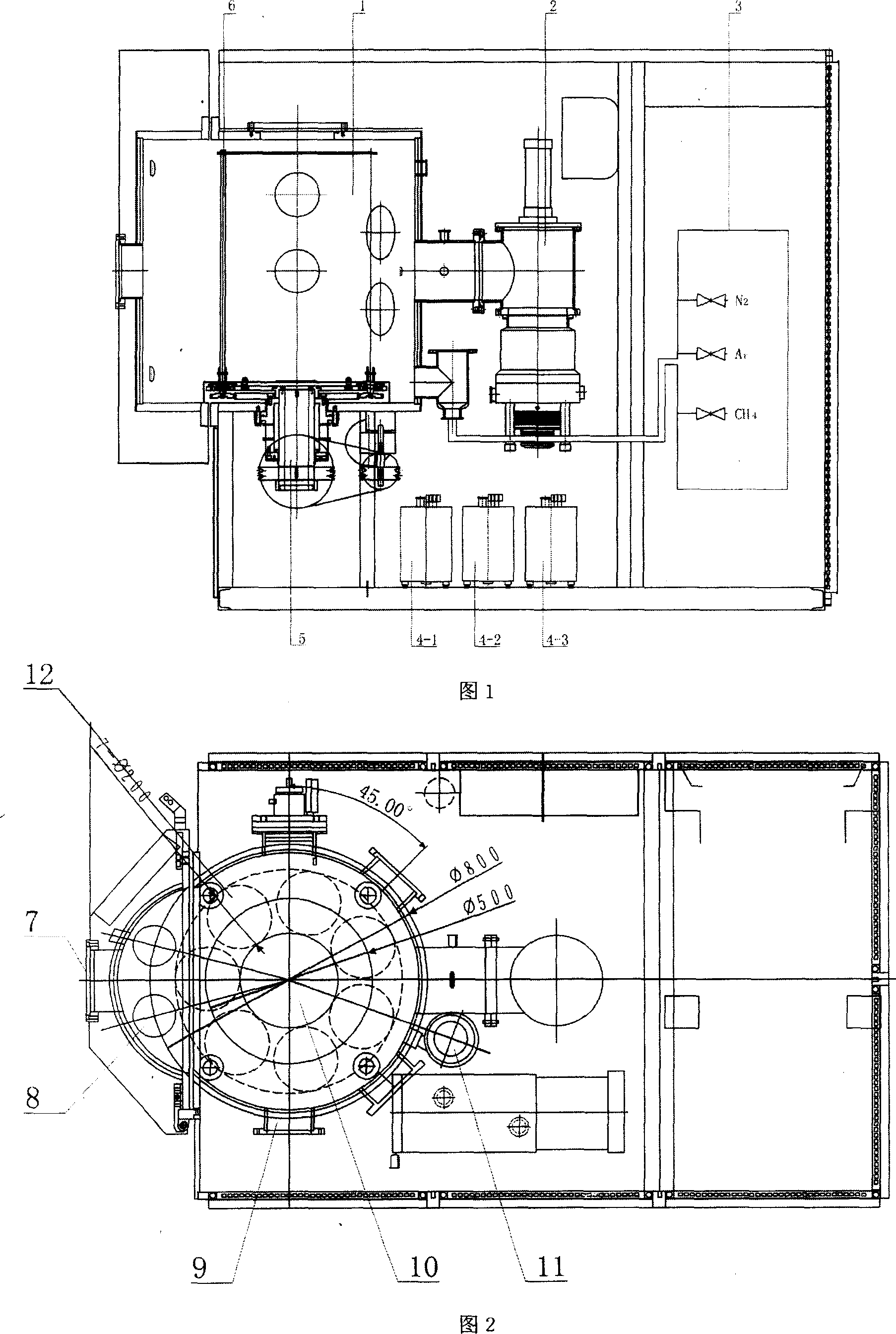 Hall Ion Source excitation magnetron sputtering enhancement magnetism filtration multi-arc ion composite coating method