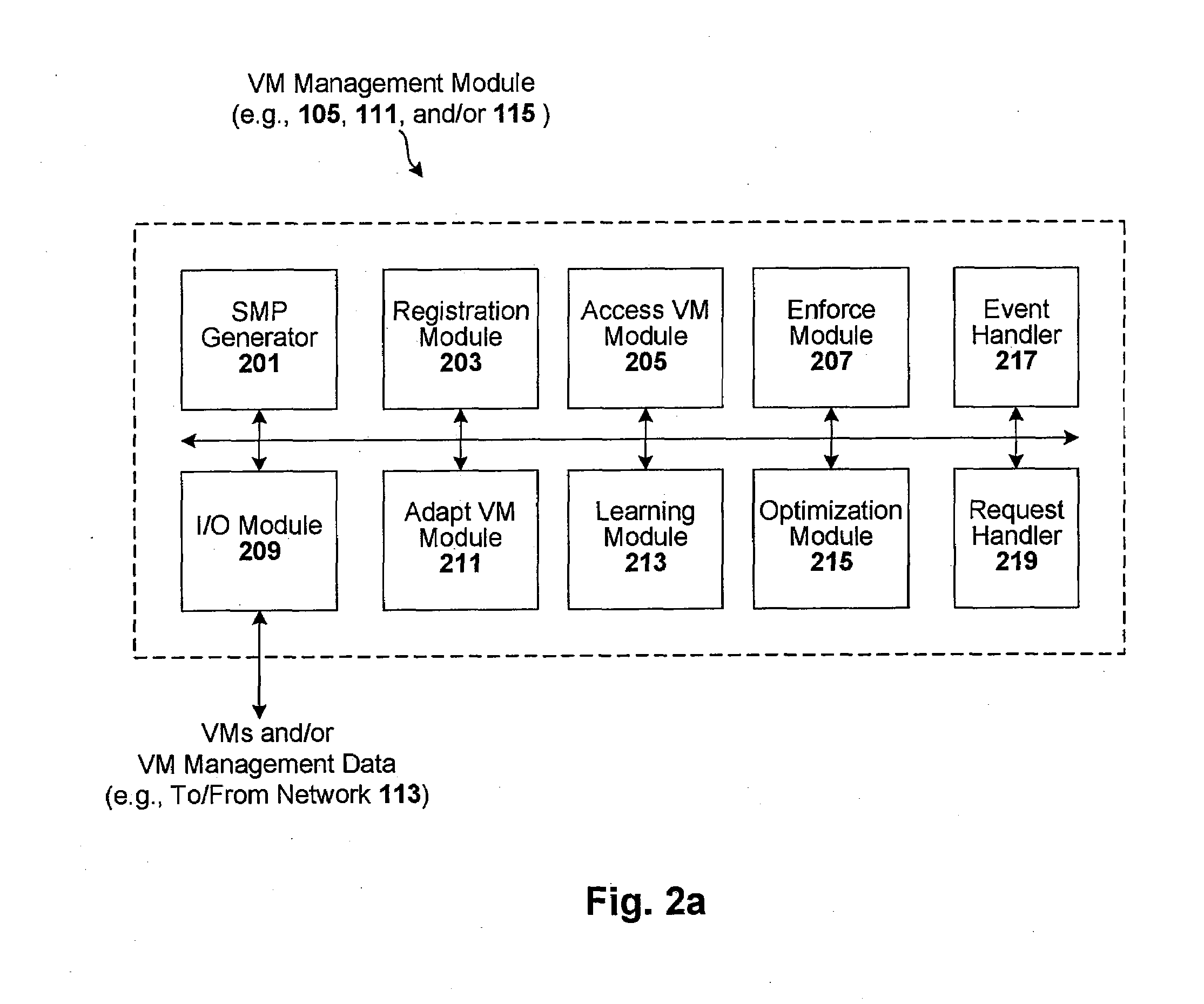 Registering and accessing virtual systems for use in a managed system