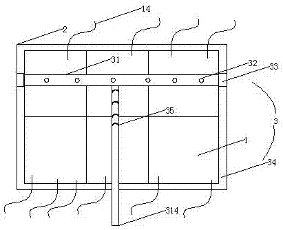 Solar panel device with automatic cleaning function