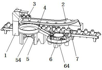 Two-way loading device for chelated calcium