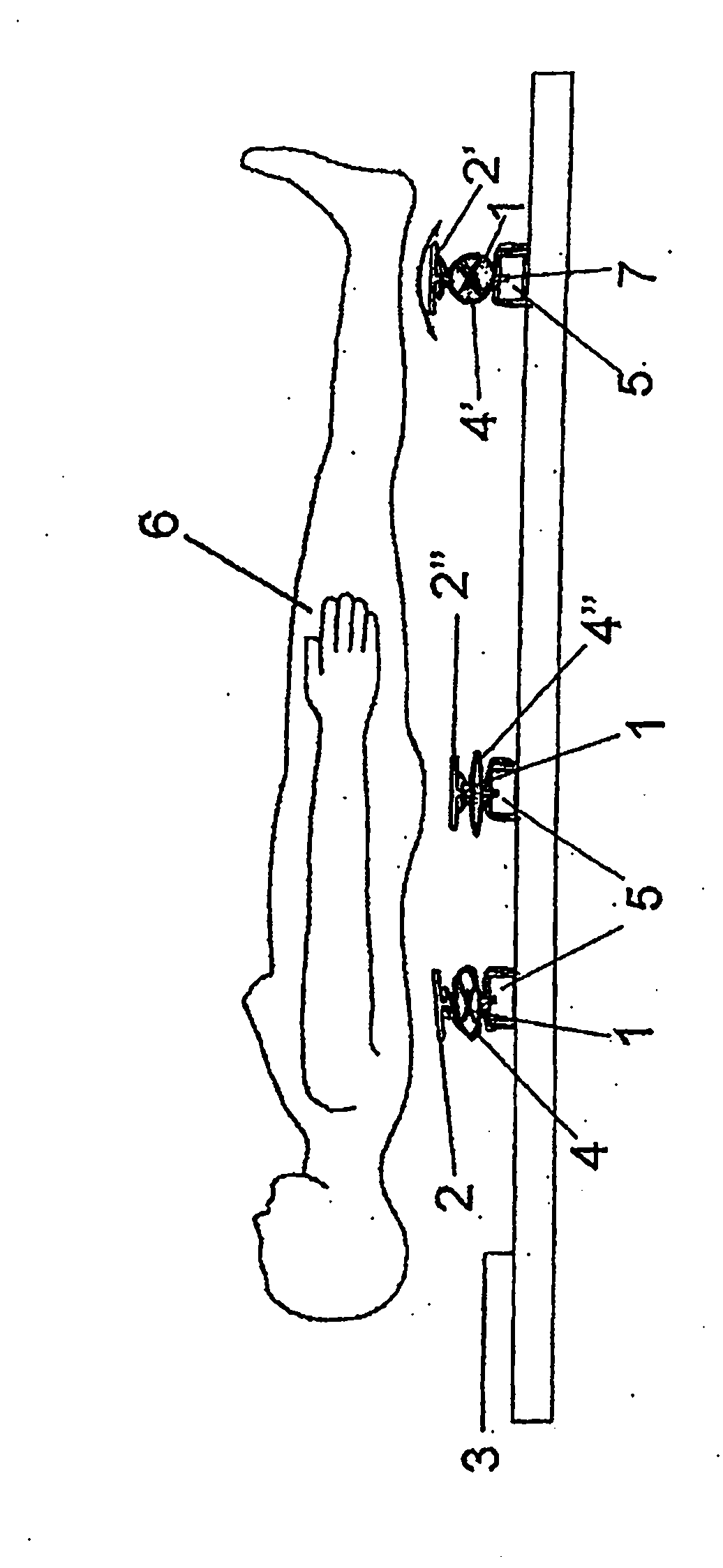 Support construction for a mattress