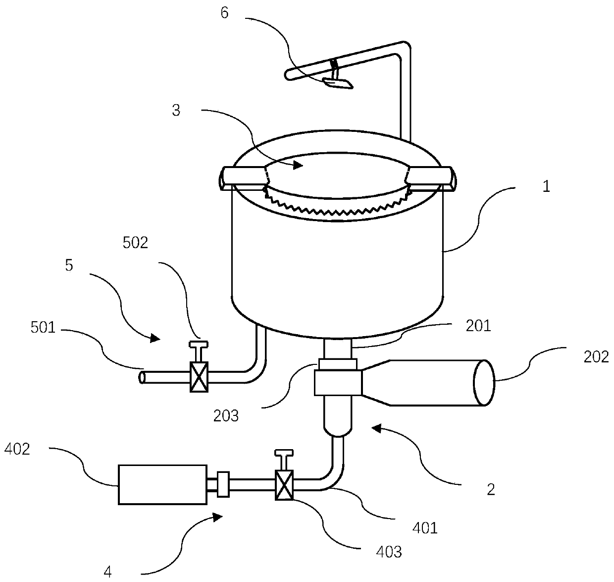 Experimental device for monitoring transport law of pollutants in variable-gap space