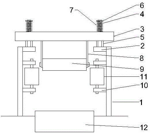 Outputting and locating mechanism for molded plastic profile