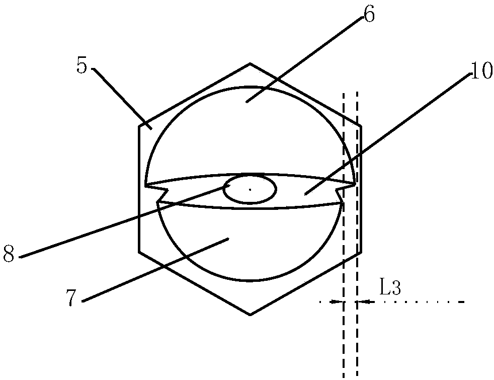 A continuous casting secondary cooling nozzle and a using method therefor