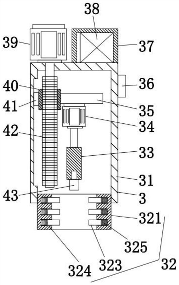 Metal post pin fixing device for prosthodontics department