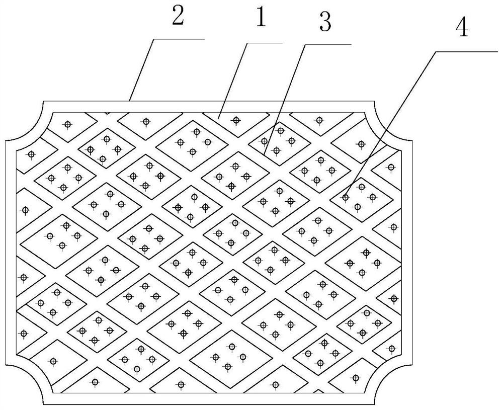 High-strength mould pressing glass fiber reinforced plastic amusement slide platform