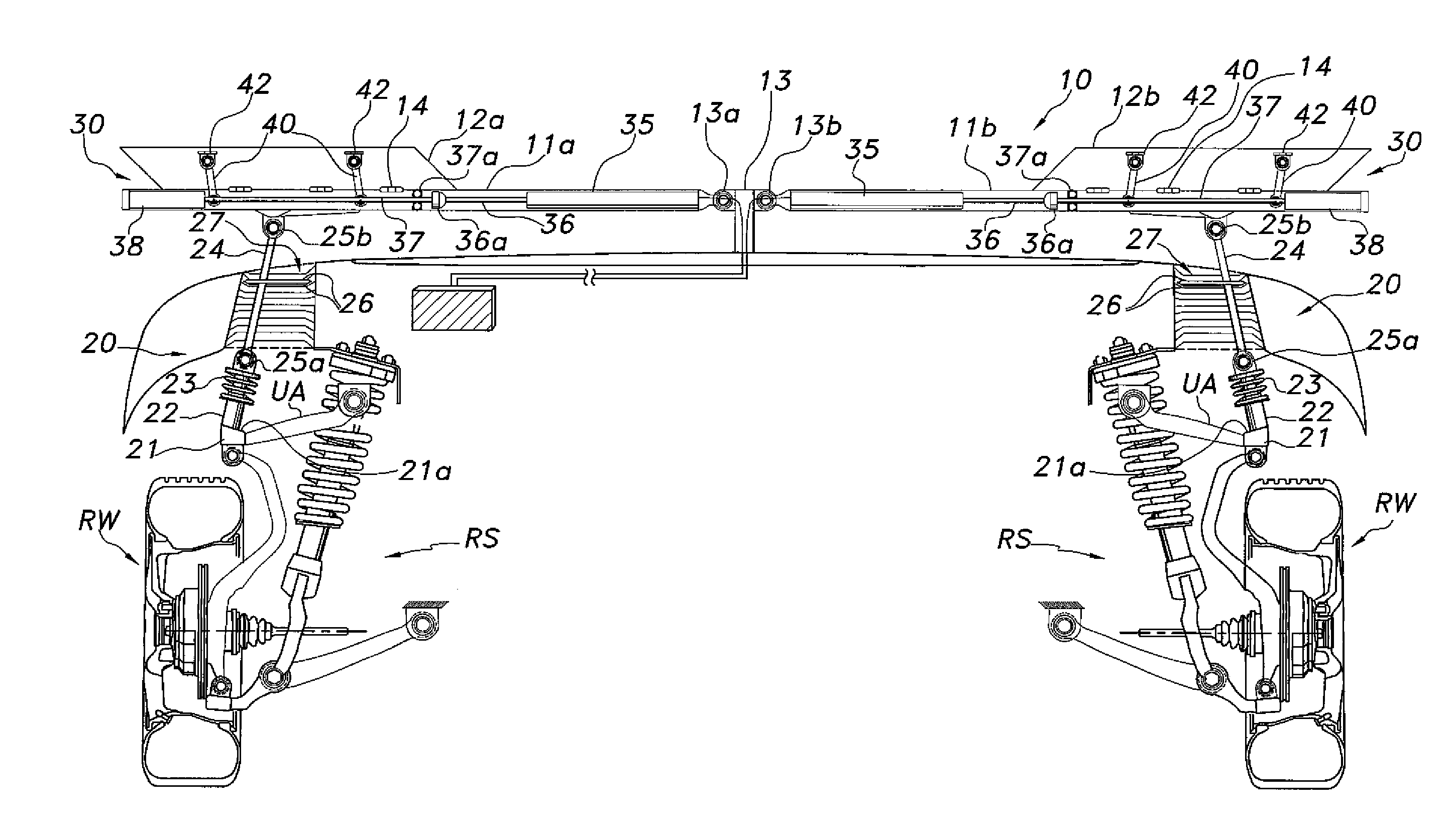 Dynamically adjustable airfoil system for road vehicles