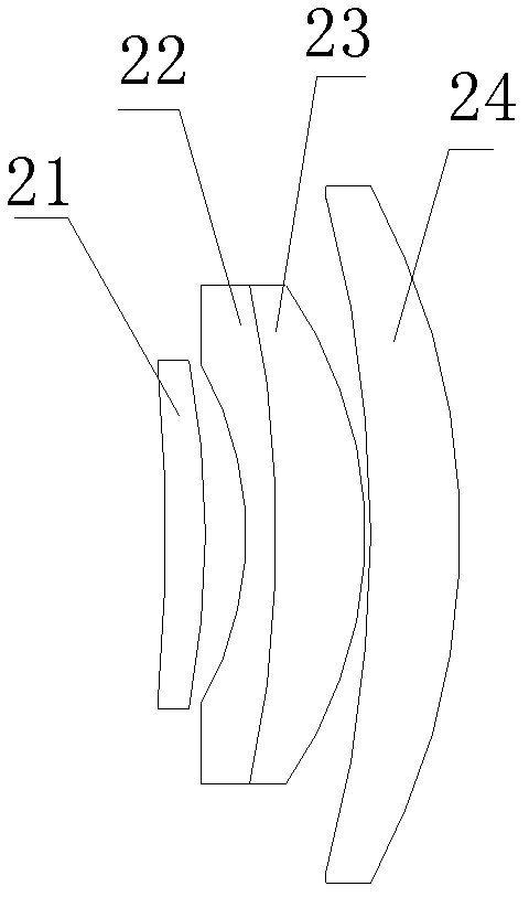 Oblique incident laser particle analyzer