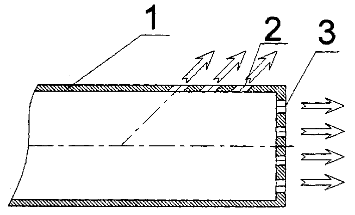 Natural gas re-burning nozzle for coal boiler