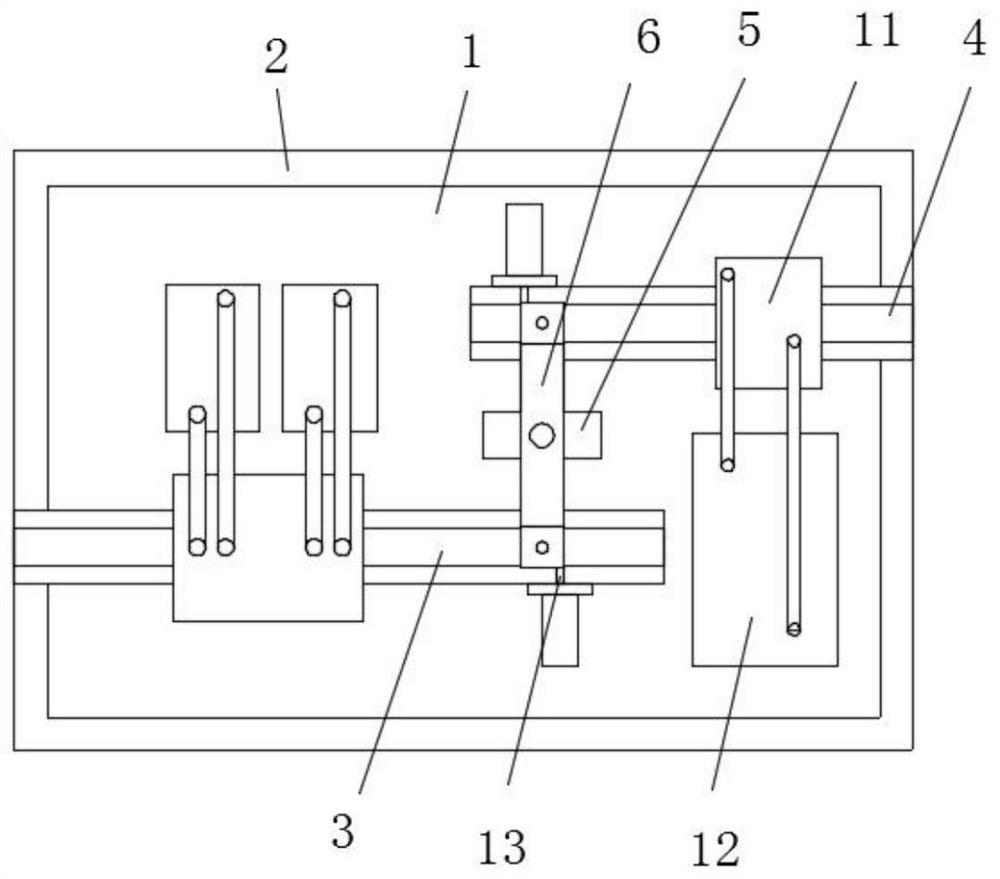 Relay shell mounting production line